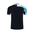 thumbnail image 1 of Camiseta de primavera/verano de talla grande con estampado diagonal, nueva camiseta de bádminton para hombre y mujer, estampado superior, 1 of 2