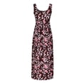 thumbnail image 3 of Robe d'Été à Fleurs pour Femmes Mode Printemps/été pour Femmes Col Rond Décontractée Imprimée Sans Manches Robe d'Été à Fleurs pour Femmes Robe d'Été Aguichant pour Femmes, 3 of 6