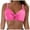Hot Pink, variant on Bikini Tops for Women - Large Bust Swimsuit Top Only Knot Twist Full Coverage Bathing Suit 2025