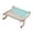 Gray blue Upgrade A, variant on Perch for Resting Perch Space Saving Rest Soft Floating Shelf for Bed/-Sofa/Window Mount