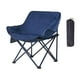thumbnail image 5 of Asiento de mochilero de silla de campamento portátil para acampar actividades al aire libre Azul profundo, 5 of 8