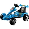 Lil' Rider Blue Ice 6-Volt Go-Kart Battery-Powered Ride-On