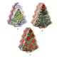 thumbnail image 4 of Tarro de galletas, caja de dulces, caja de regalo, tamaño compacto, accesorio DIY, suministros de vacaciones, ahorro de espacio, artesanía, Kits de decoración para fiestas Patrón de núcleo de pino Inteprter HA070271-02, 4 of 6
