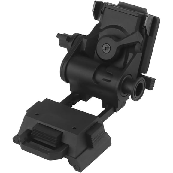ABPETE L4G24-Style NVG Helmet Mount - Quick-Release Tactical Shroud for PVS-15/18 & GPNVG-18 Night Vision Goggles, Aluminum Alloy Construction with Positive Lock