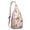 Beige-34, variant on Dog Paw Sling Backpack - Cute Puppy Print Shoulder Bag (Boho Dog Aesthetic, Multi-Occasion Use)