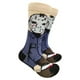 thumbnail image 1 of 2uds. Calcetines de tubo casuales de Halloween Calcetines de terror transpirables para vestido de fiesta de disfraces (12), 1 of 3