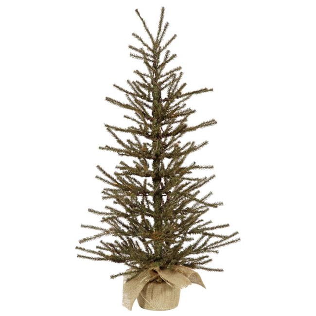 NorthLight 4 ft. Vienna Twig Artificial Christmas Tree In Burlap Base