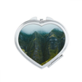 thumbnail image 1 of Jungle Valley Cliff Fog Forest Mirror Travel Magnification Portable Handheld Pocket Makeup, 1 of 3