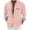 Pink4, variant on Mgmyaa Men's Cotton Linen Top, Stylish Personalized Casual Patchwork Printed Shirt for Men, Men's Button Down Shirts, Men's Clothing