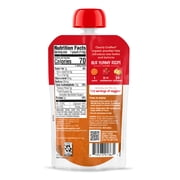 Happy Baby Clearly Crafted, Stage 2, Carrots Strawberries & Chickpeas Organic Baby Food Pouches, 4 oz. (8 pack)