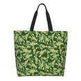 thumbnail image 1 of Fotbe Crayfish Army Bolsa Tote Estética de Lona con Estampado para Mujer - Bolsa Reutilizable de Hombro Casual para Vacaciones, Compras, Trabajo y Gimnasio, 1 of 8