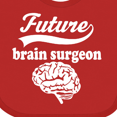 thumbnail image 4 of Inktastic Future Brain Surgeon Doctor Boys or Girls Baby Bib, 4 of 4