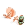 thumbnail image 3 of Sloth Dapper Silver Stainless Steel Cufflinks | Shirt Cufflinks Suitable for Formal Attire | Made of Premium Stainless Steel, 3 of 6