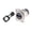Silver, variant on Bunblic D Type Pass through Connector Female to Female with Cap Extension Shielded Portable 4K Adapter HD Display Coupler Module Silver