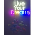 thumbnail image 3 of Glow in The Dark Ceiling Moon and Stars Stickers for Bedroom, Luminous Wall Decals, Kid-Safe High Quality PVC, Easy to Apply Bring The Night Sky to Your Kids' Room (Shooting Stars), 3 of 6