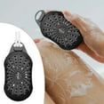 thumbnail image 3 of Cozeii Silicone Soap Saver Bag, 2-in-1 Exfoliating Scrubber & Bar Soap Holder with Hook, Gentle Loofah for Body Wash, Shower, Bathroom, Reusable, Quick-Dry, Soap Holder, Bathroom Essentials, 3 of 4