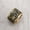 Gold, variant on Men's Titanium Steel Cast Ring Turning Ring