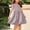 Beige A3, variant on Rvasteizo Girls' Dresses Print Short Sleeve Round Neck Dress Print Flounce Sleeve Relaxed Cut for 2-15 Years Summer Casual Garment