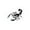 Black, variant on 3D Scorpions Car Sticker Body Trucks Window Waterproof PVC Car-styling Auto Decal Car Bonnet Side Stripes Animal Sticker