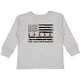 thumbnail image 3 of Inktastic Head and Neck Cancer Awareness- Flag and Ribbon Boys or Girls Long Sleeve Toddler T-Shirt, 3 of 5