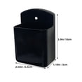 thumbnail image 2 of 4pcs Wall Remote Control Holders No Drilling Remote Control Organizers Adhesive Wall Organizer, 2 of 8
