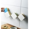 thumbnail image 2 of GOOHOCHY escurridor de cocina Simplicity, soporte para esponja, de plástico, sin perforaciones, para pared., 2 of 8