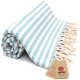 thumbnail image 1 of Toalla de playa Bazaar Anatolia Arpa Turquesa 100% algodón 420 g, 1 of 9