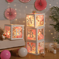 thumbnail image 3 of Happy Greetings 4 Pcs Baby Shower Balloon Box Decorations with Lights and Balloons, 3 of 6