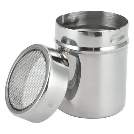 Powder Dredger, Powder Shaker Tight Mesh Stainless Steel With Lid For ...