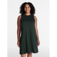 thumbnail image 2 of Time and Tru Women’s Sleeveless Knit Swing Dress, Sizes XS-XXXL, 2 of 6
