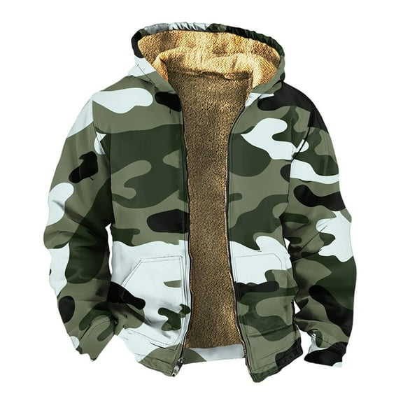 Men's Winter Down Jacket with Adjustable Hood, Insulated and Waterproof Shell, Ultra Warm and Windproof Protection, Perfect for Outdoor Sports, Hiking, and Christmas Holiday Gifts,Army Green,L