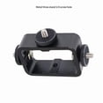 thumbnail image 3 of 2X Holder Flash Bracket Adapter Bracket for Live Broadcast Selfie Camera Phones 1/4 Hole Metal Three-Position Machine, 3 of 7