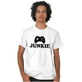 thumbnail image 4 of Video Game Junkie Gamer Nerdy Gaming Men's Graphic T Shirt Tees Brisco Brands X, 4 of 4