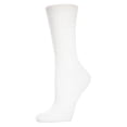 thumbnail image 4 of MeMoi Soft & Cozy Cotton Blend Crew Length Boot Sock - Womens - Female, One Size, Winter White, 4 of 5