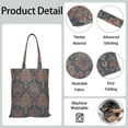 thumbnail image 5 of Artistic Paisley Foldable Shopping Tote - Durable Reusable Bag with Vibrant Bohemian Design, 5 of 6