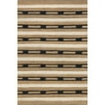 thumbnail image 4 of Rugs USA Raleigh Striped Jute Area Rug, 7' 6" x 9' 6", Raleigh Natural, 4 of 7