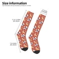thumbnail image 2 of Logiee Cute Poodle Dog Print Gift Stocking Stuffers,Adult Stockings,Novelty Socks,Funny Socks Birthday Running Walking Sleeping, 2 of 6