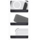 thumbnail image 2 of Inteprter Soporte para teléfono de ducha ABS, resistente al agua, a prueba de niebla, 360 grados, Universal, montado en la pared, accesorios Almacenamiento y organización del hogar Negro, 2 of 6
