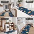 thumbnail image 5 of Dark Blue Mermaid Pattern Kitchen Rugs Sets Of 3,Kitchen Runner Rugs Non Skid Washable,Decorative Kitchen Floor Mats for Kitchen,Sink,Laundry,17"x30"+ 17"x47" + 17"x59", 5 of 6