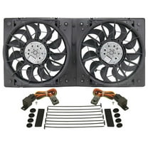 Derale Dual 13 in 4000 CFM HO RAD Electric Cooling Fan P/N 16928