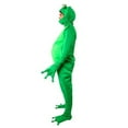 thumbnail image 2 of Fortune Men Halloween Frog Costume Open Face Jumpsuit with Webbed Hands Boot Covers, 2 of 8