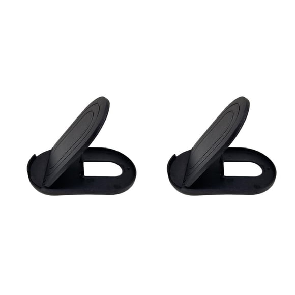 Sidaley Soporte de montaje para teléfono de escritorio plegable Universal para S20 Plus Ultra Note 10 12 soporte de escritorio Negro 2piezas