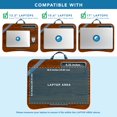 thumbnail image 3 of Mesa portátil para laptop LapGear Designer con soporte para teléfono 44 x 34 cm, 3 of 6