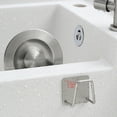 thumbnail image 2 of Yuarrent Soporte adhesivo para esponja, acero inoxidable 304, estante para fregadero de cocina, marco de secado rápido a prueba de agua Organizadores de utensilios de cocina 1 PC Yuarrent HA5218-00B, 2 of 6
