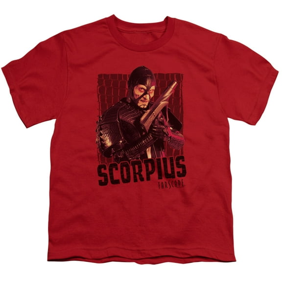 Farscape Scorpius S/S Youth 18/1 T-Shirt Red