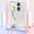 thumbnail image 3 of Funda FOXDOCK para Honor 90 con Cuerda Ajustable, Brillo Líquido, Protección Antigolpes y Lente – Ideal para Regalo, 3 of 6