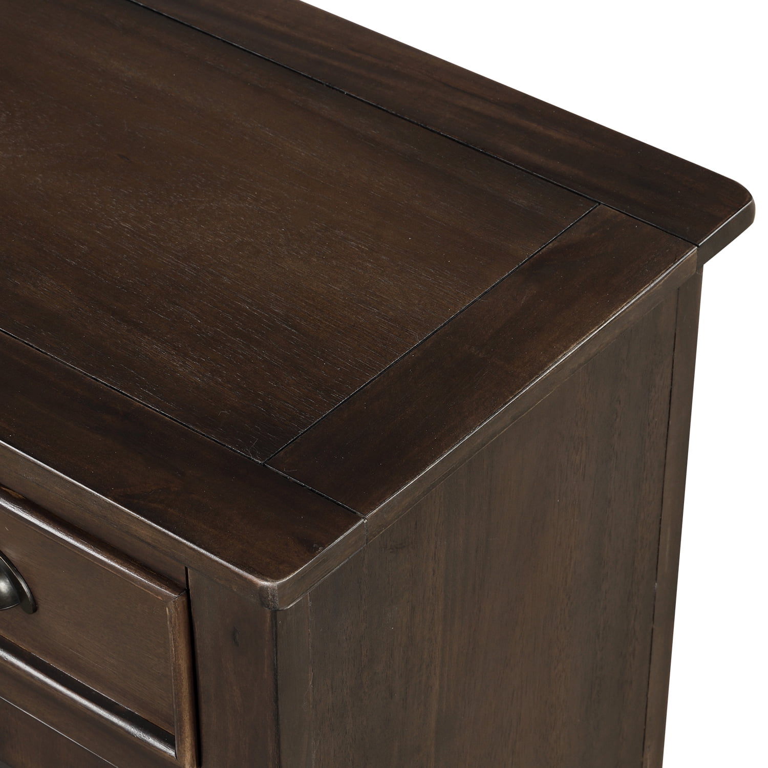 Kepooman Retro Wooden Storage Cabinet with 2 Doors & Big Drawer for Home Office, 29" L x 14.7" W x 29.5" H, Espresso Kepooman Retro Wooden Storage Cabinet with 2 Doors & Big Drawer for Home Office, 29" L x 14.7" W x 29.5" H, Espresso