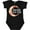 AB-Black, variant on Inktastic Baby Stay Wild Moon Child Crescent Moon with Flowers Girls Baby Bodysuit