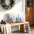 thumbnail image 6 of AYktou 20×12 Inch Christmas Pillow Covers, Soft Breathable Rectangular Throw Pillow Cases, Xmas Sofa Cushion Cover Holiday Winter Pillowcase for Bedroom Office Indoor Home Christmas Decor, 6 of 6