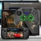 thumbnail image 4 of w7H JYS NS-227 Wireless Game Controller for Nintendo Switch Lite m4f OLED PC Steam Deck Console Game, 4 of 5